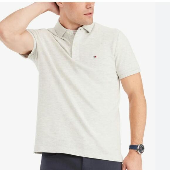 NWT Tommy Hilfiger Short Sleeve Polo Golf Shirt Medium - Picture 1 of 7